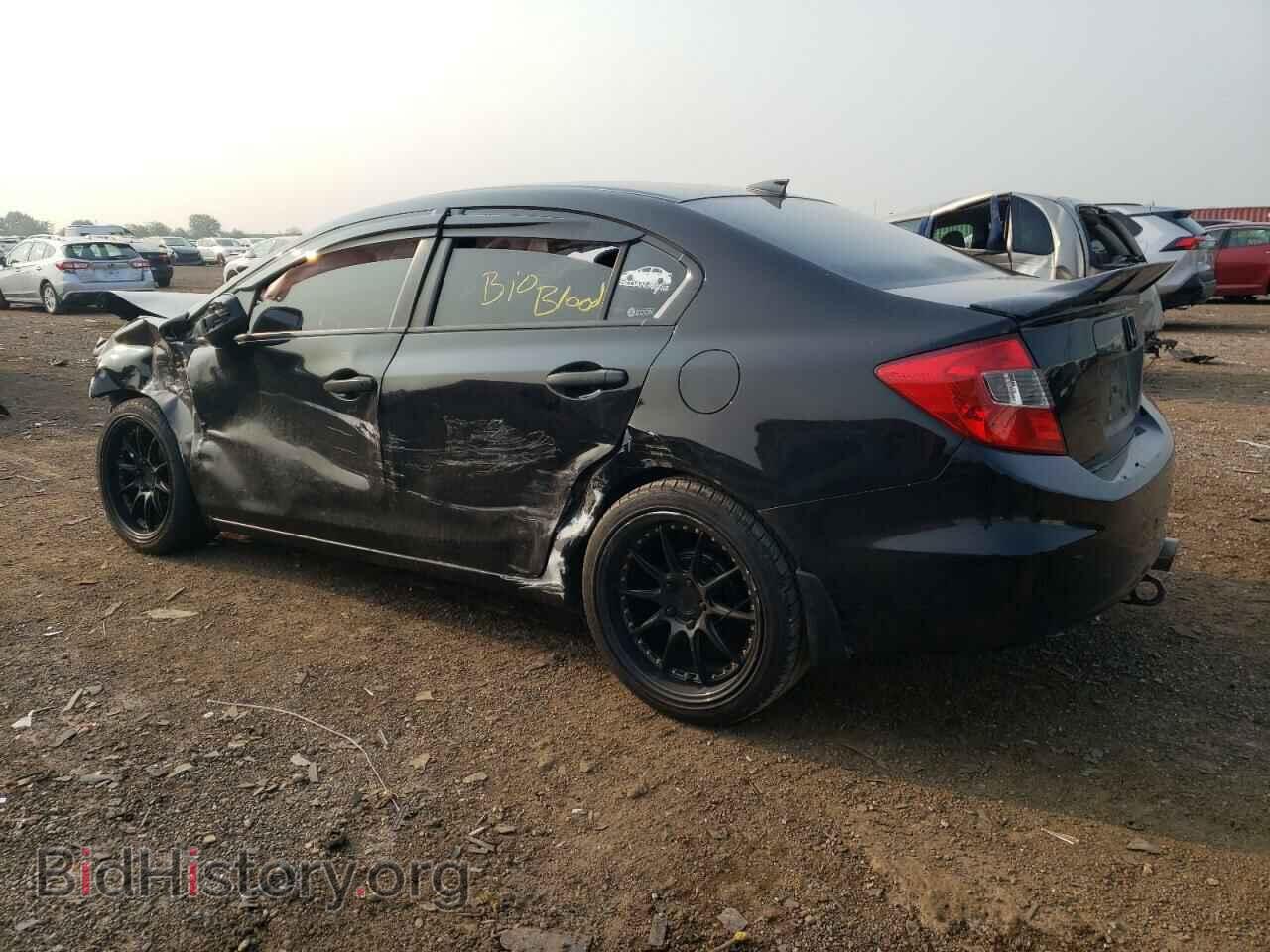 2012 HONDA CIVIC - VIN: 2HGFB2F50CH318172 - Фото 2