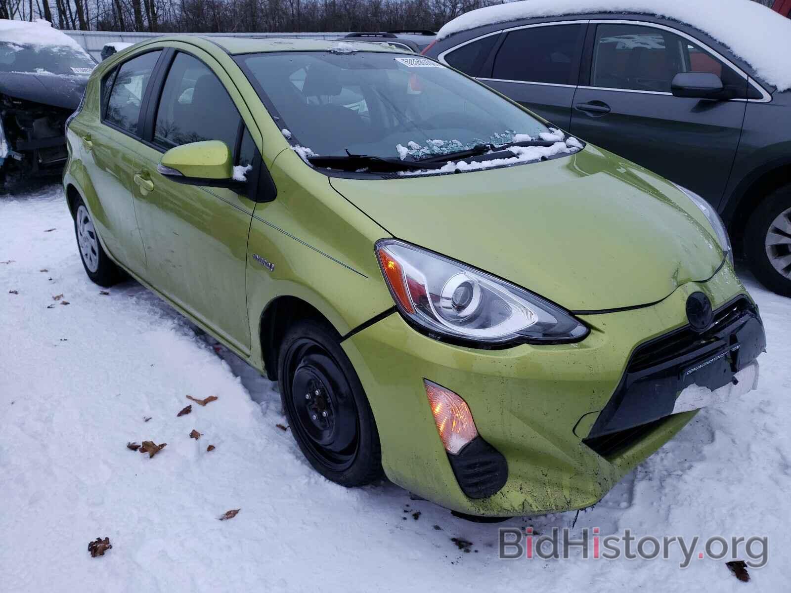 Photo JTDKDTB39G1133172 - TOYOTA PRIUS 2016