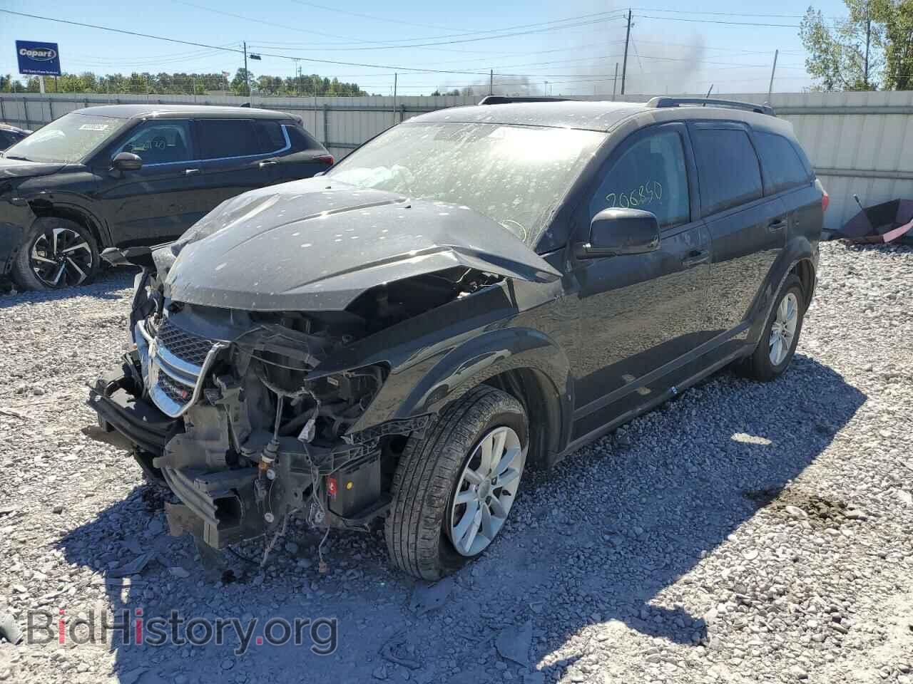 2013 DODGE JOURNEY - VIN: 3C4PDCBG3DT516392 - Фото 2