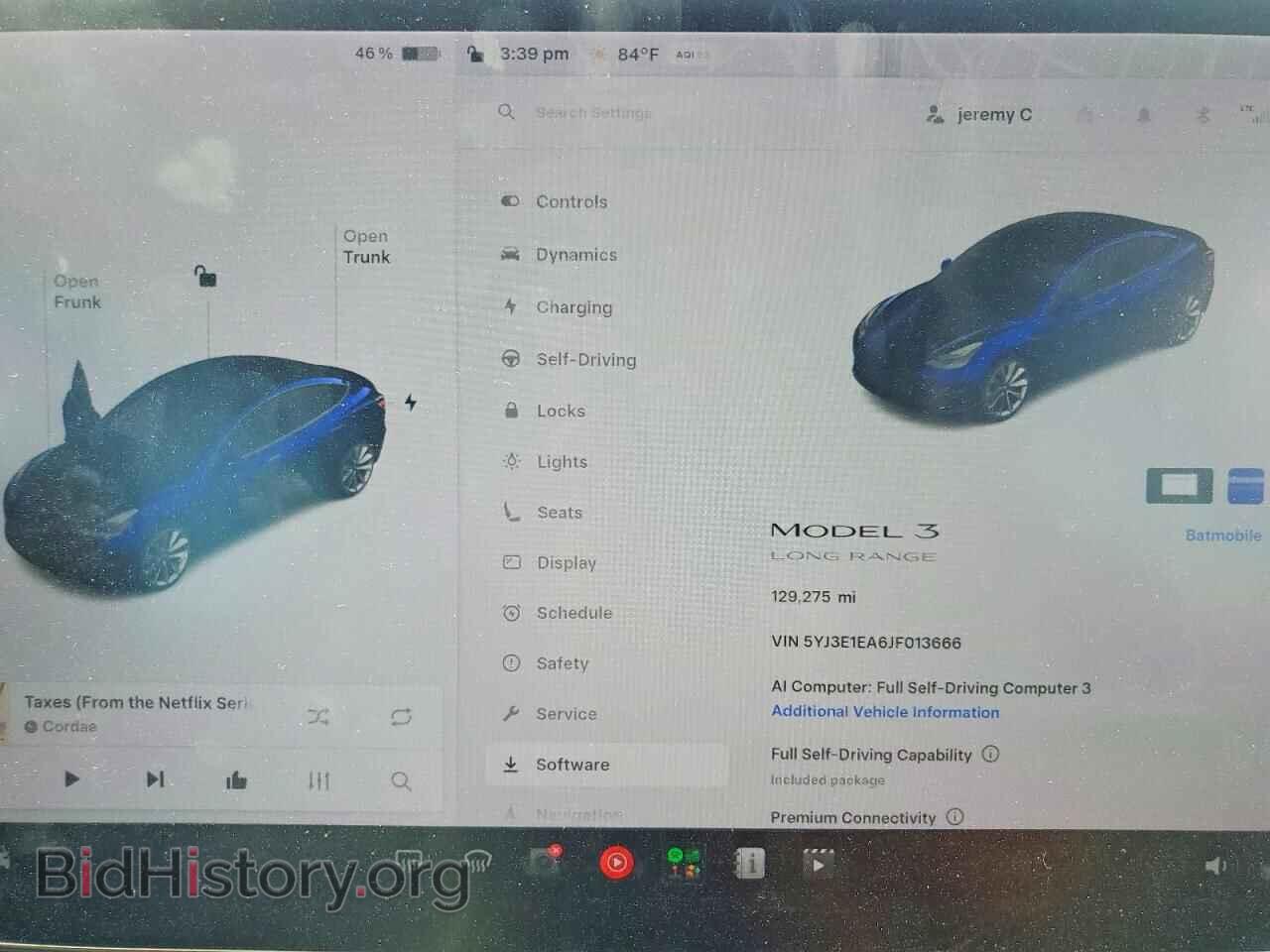 2018 TESLA MODEL 3 - VIN: 5YJ3E1EA6JF013666 - Photo 9