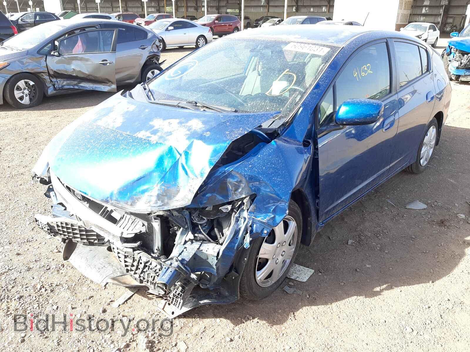 2013 HONDA INSIGHT - VIN: JHMZE2H56DS006124 - Фото 2