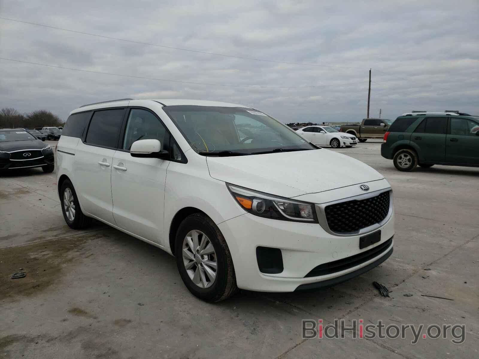 Фотография KNDMB5C14G6092234 - KIA SEDONA 2016