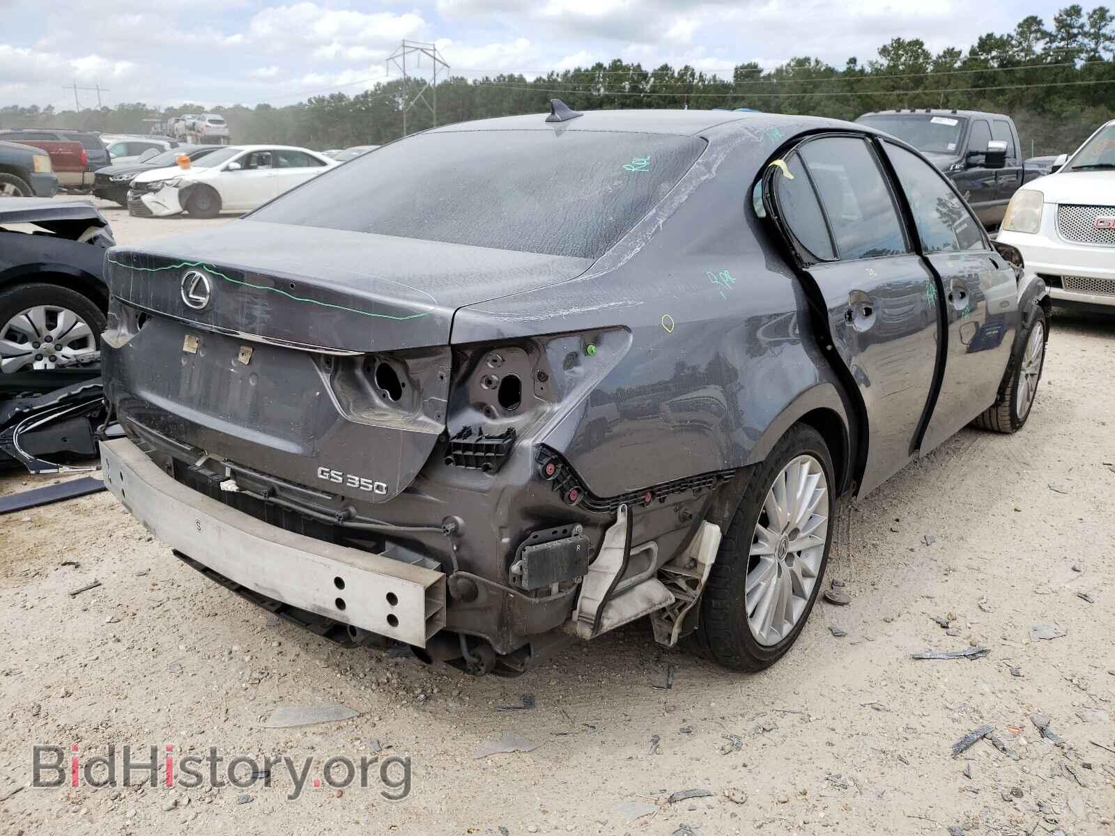 2013 LEXUS GS350 - VIN: JTHBE1BL5D5012224 - Фото 4
