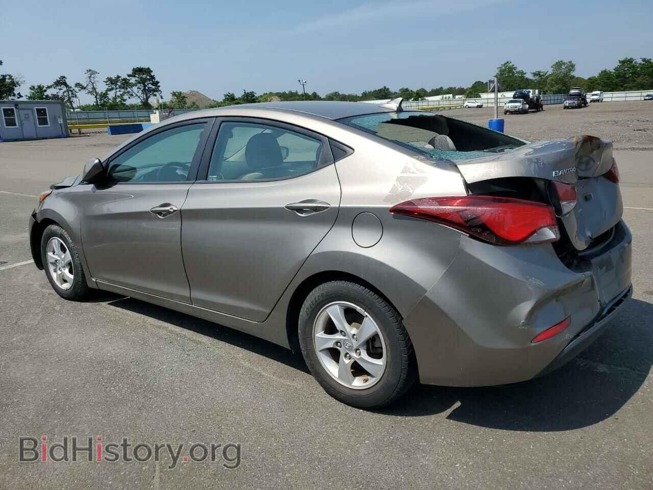 2014 HYUNDAI ELANTRA - VIN: 5NPDH4AE9EH497734 - Фото 2