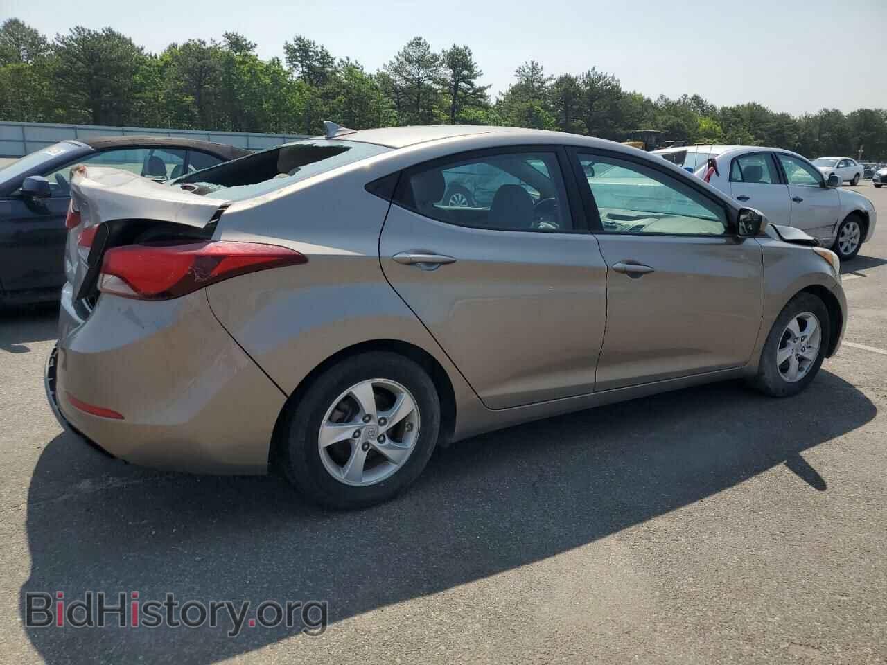 2014 HYUNDAI ELANTRA - VIN: 5NPDH4AE9EH497734 - Фото 3