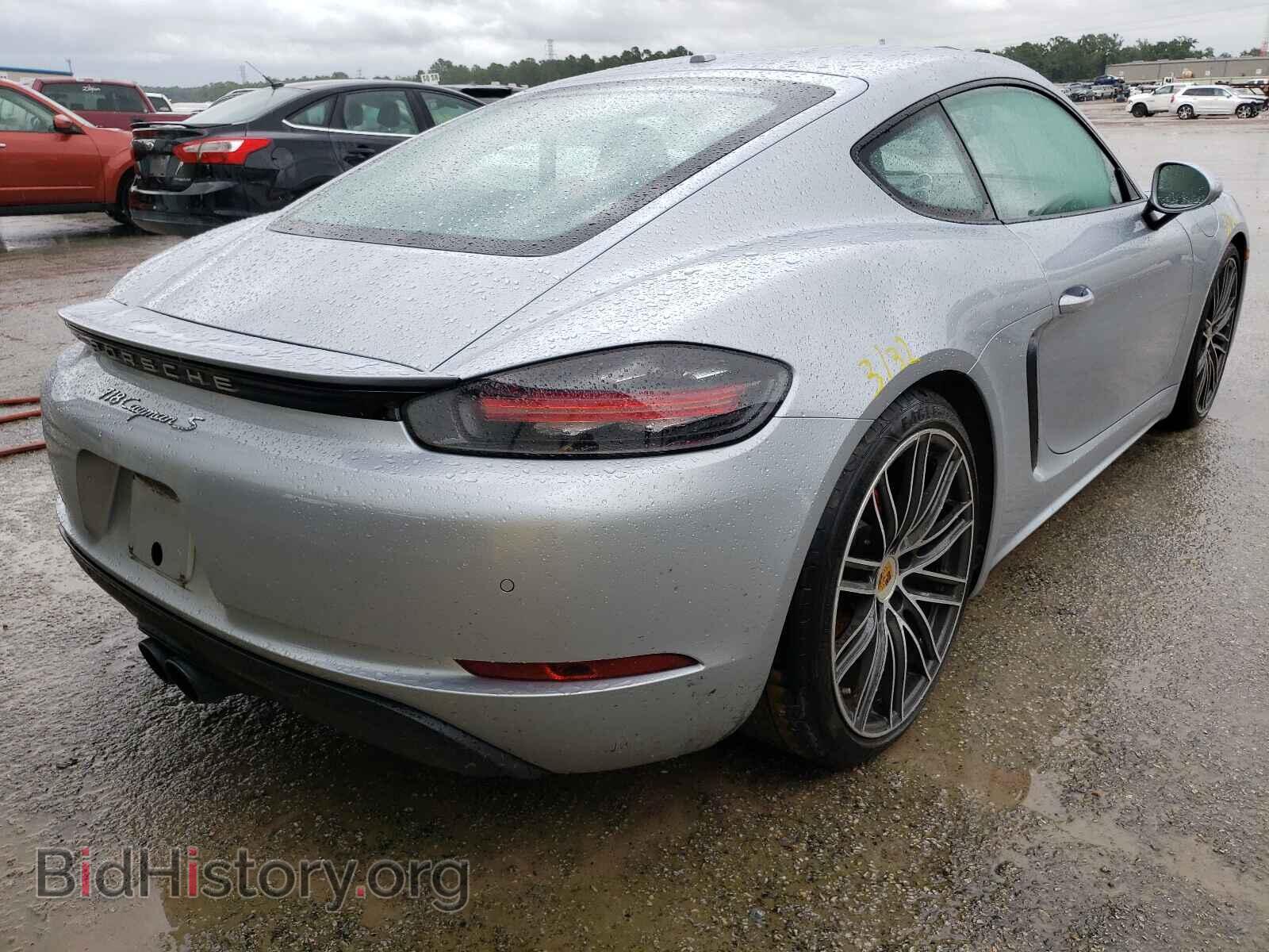2017 PORSCHE CAYMAN - VIN: WP0AB2A81HS285290 - Фото 4