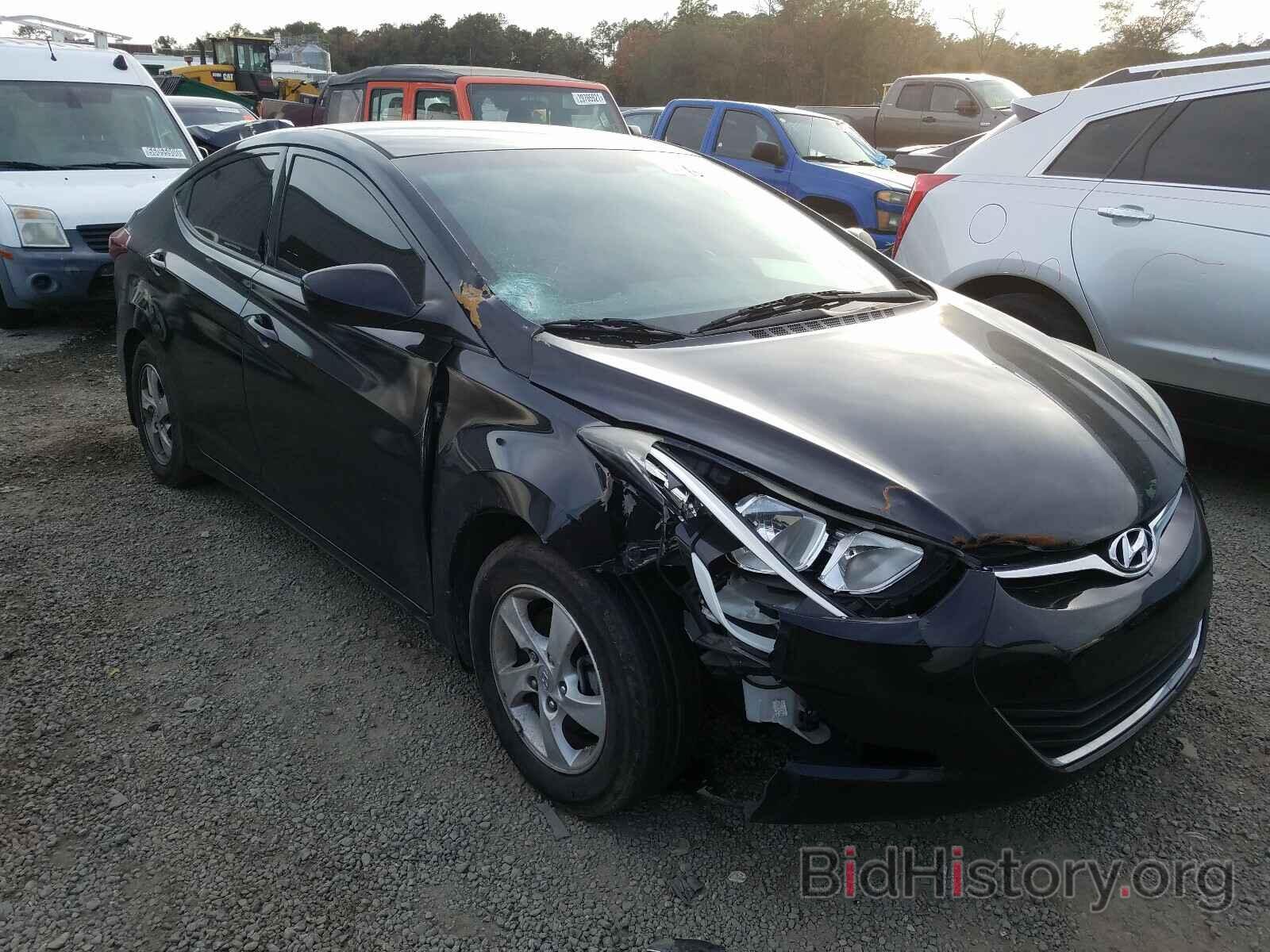 Photo 5NPDH4AE7EH546512 - HYUNDAI ELANTRA 2014