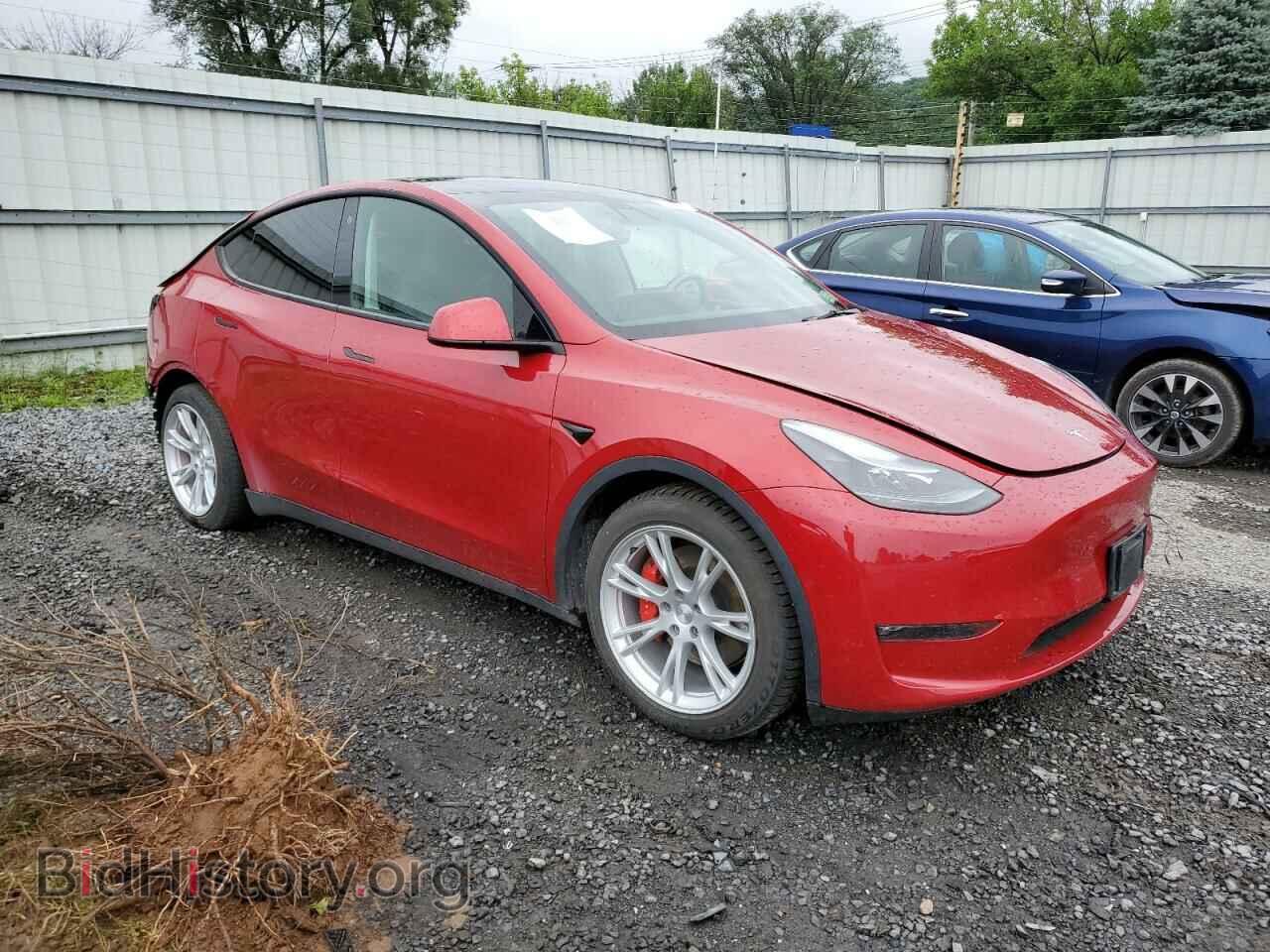 2021 TESLA MODEL Y - VIN: 5YJYGDEF0MF124635 - Photo 4
