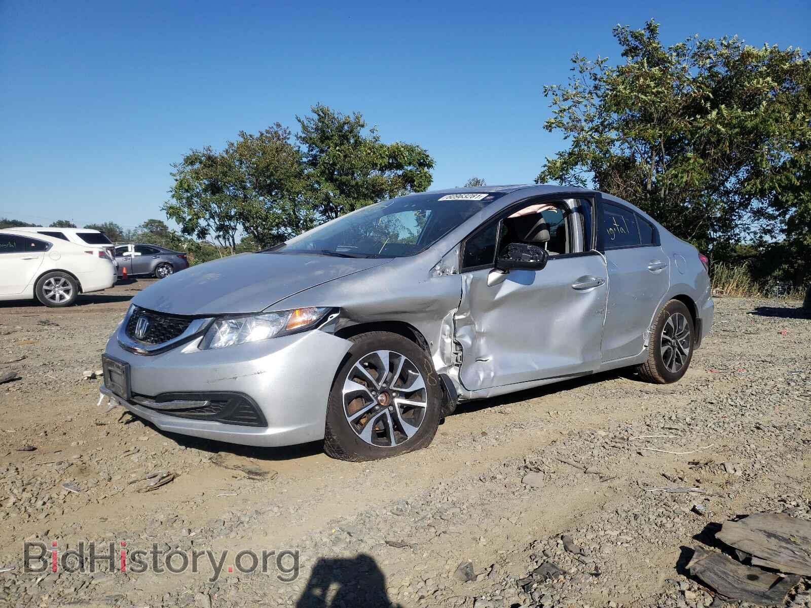 2015 HONDA CIVIC - VIN: 19XFB2F88FE206342 - Фото 2