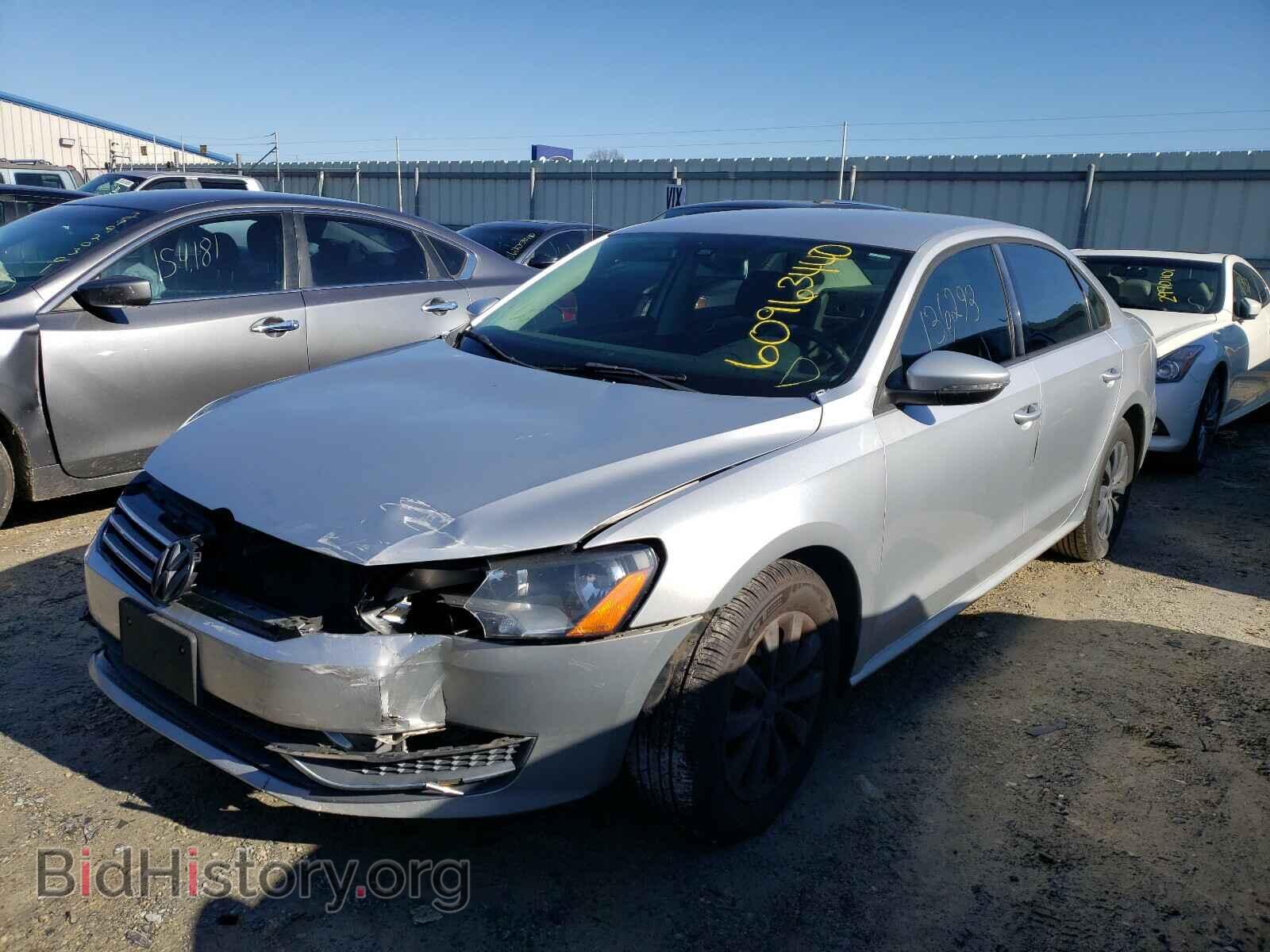 2012 VOLKSWAGEN PASSAT - VIN: 1VWAP7A3XCC034366 - Фото 2