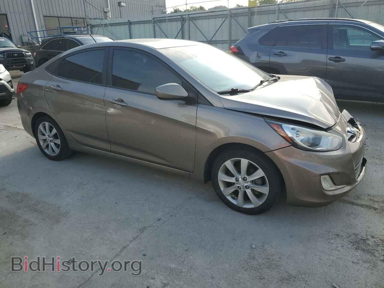 2012 HYUNDAI ACCENT - VIN: KMHCU4AE6CU187191 - Фото 4