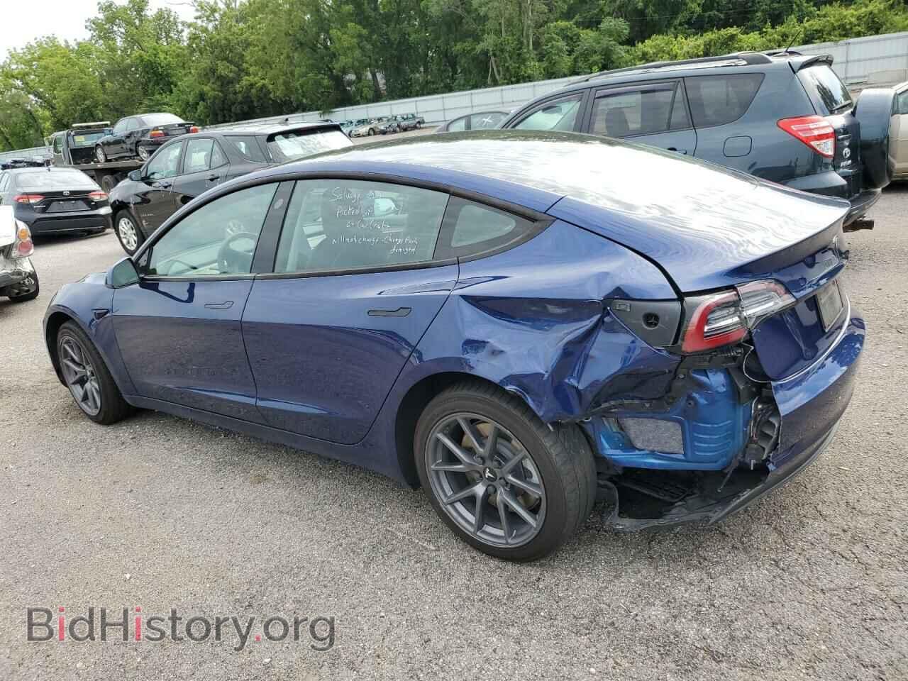 2022 TESLA MODEL 3 - VIN: 5YJ3E1EBXNF185942 - Photo 2