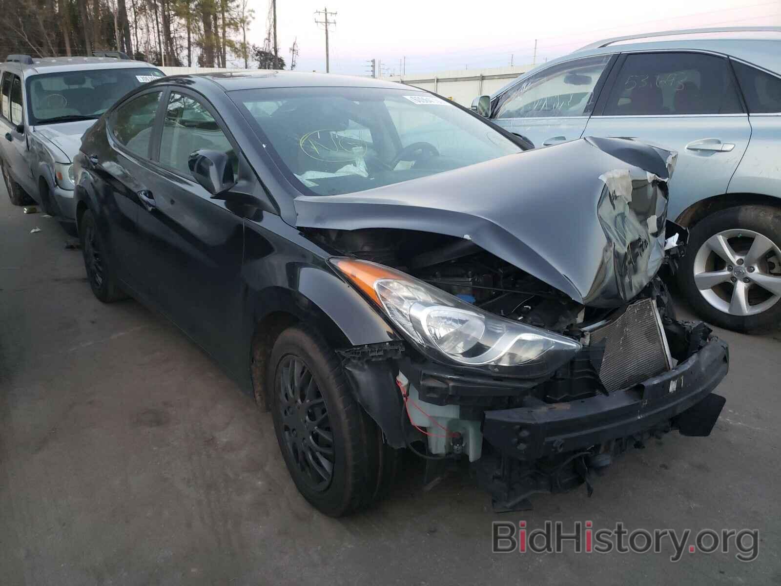 Photo KMHDH4AE4CU270434 - HYUNDAI ELANTRA 2012