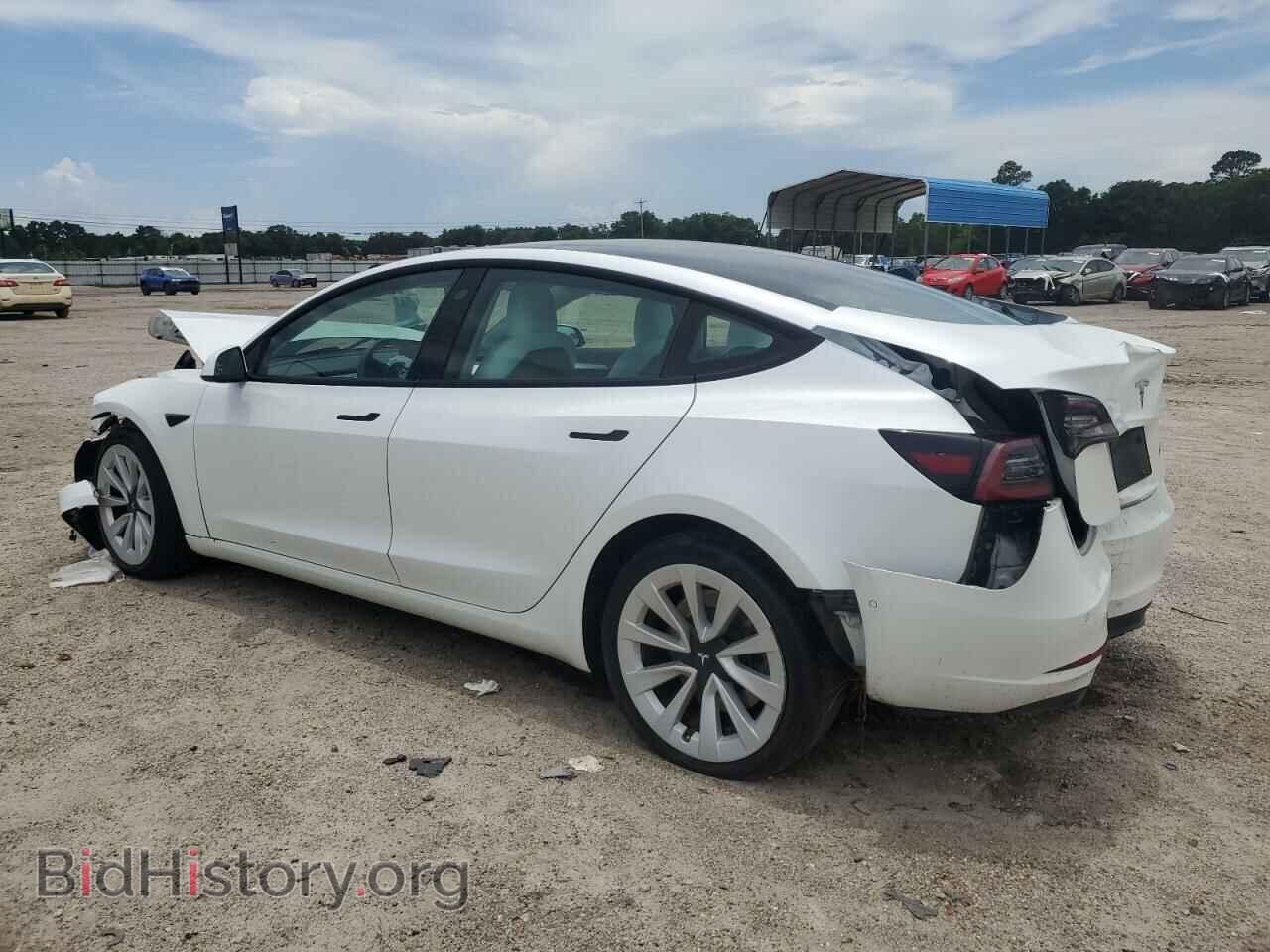 2022 TESLA MODEL 3 - VIN: 5YJ3E1EB1NF200067 - Фото 2