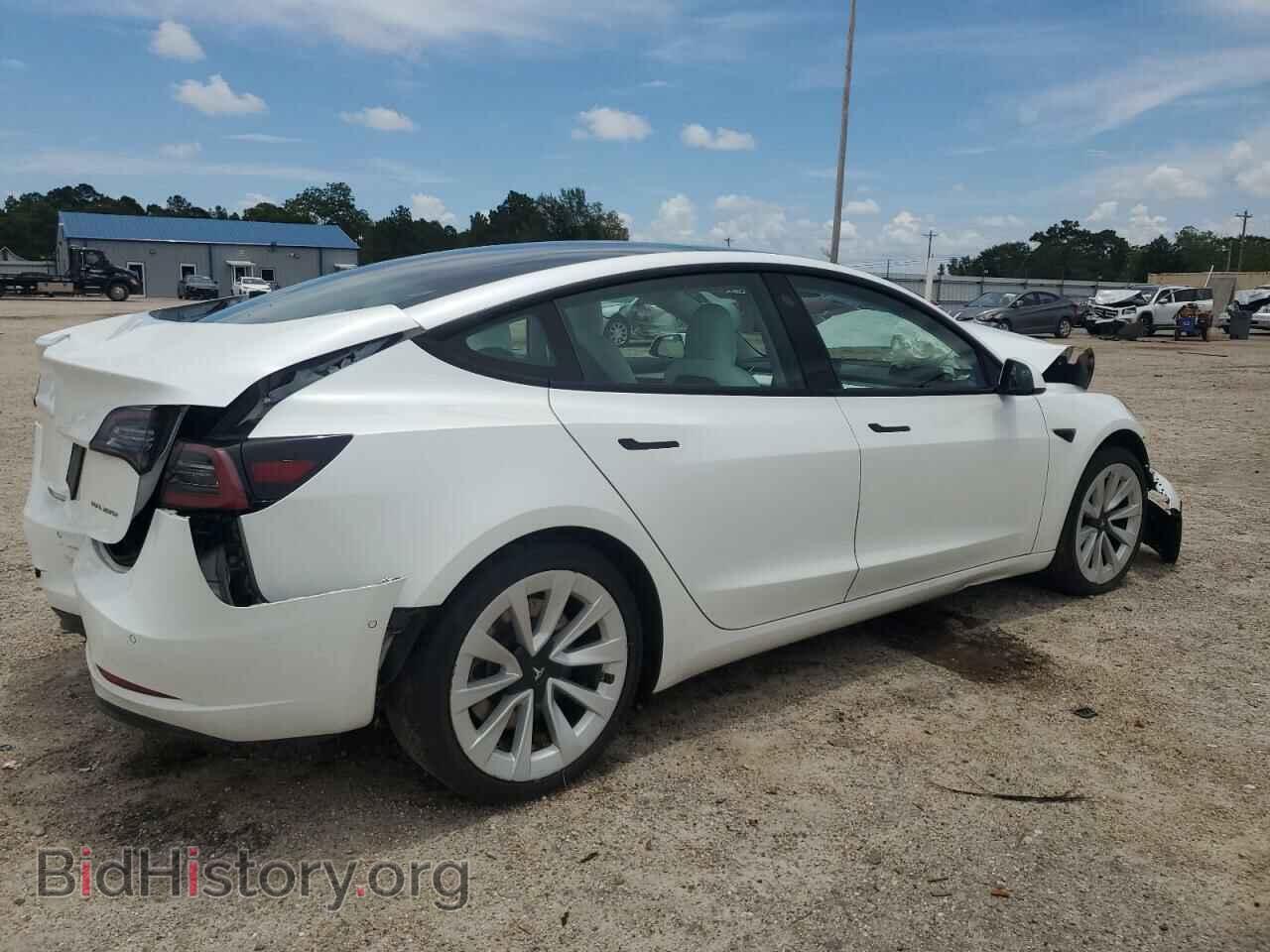 2022 TESLA MODEL 3 - VIN: 5YJ3E1EB1NF200067 - Фото 3