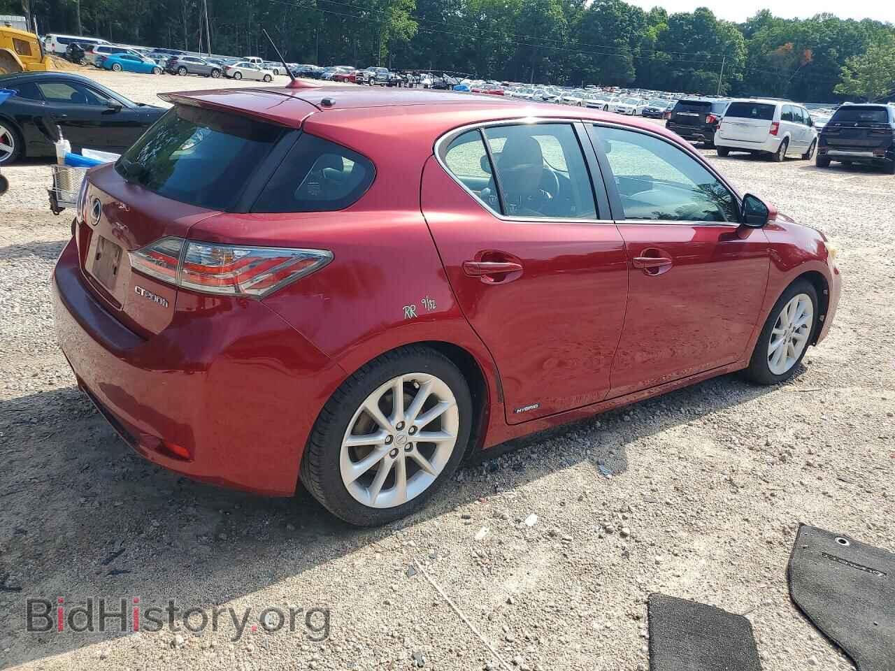 2012 LEXUS CT 200 - VIN: JTHKD5BHXC2048643 - Photo 3