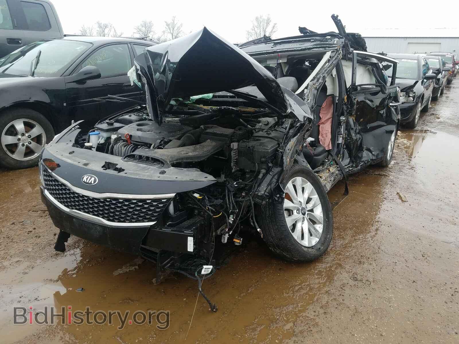 2016 KIA OPTIMA - VIN: 5XXGU4L39GG110912 - Фото 2