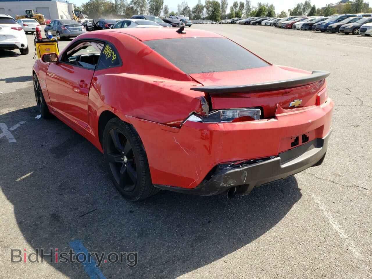 2014 CHEVROLET CAMARO - VIN: 2G1FA1E31E9215893 - Фото 3