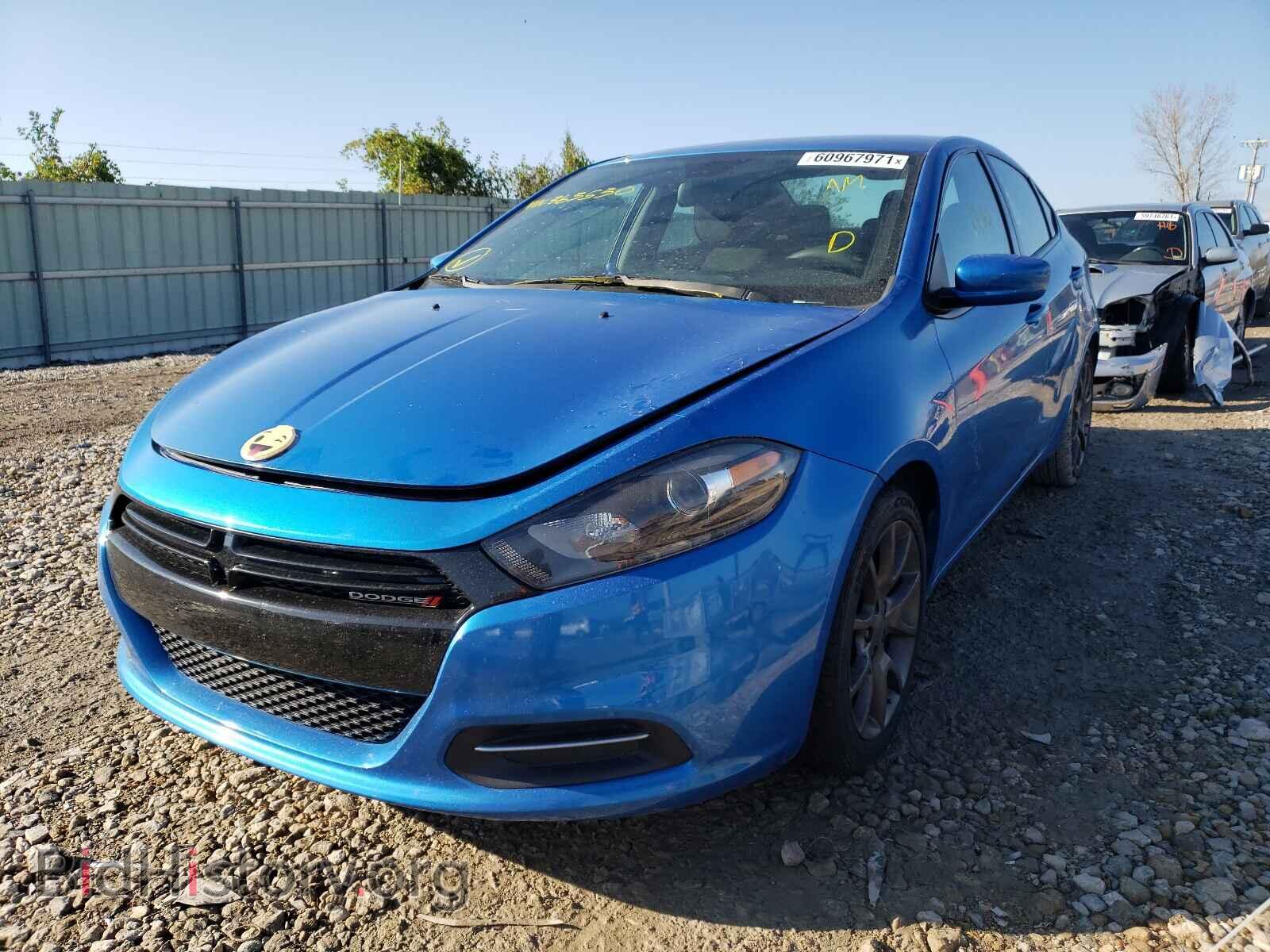 2015 DODGE DART - VIN: 1C3CDFAA9FD363530 - Фото 2