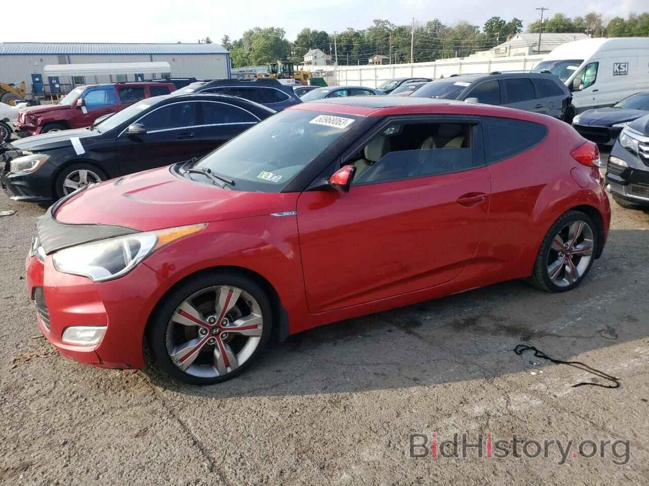 Photo KMHTC6AD9CU035511 - HYUNDAI VELOSTER 2012