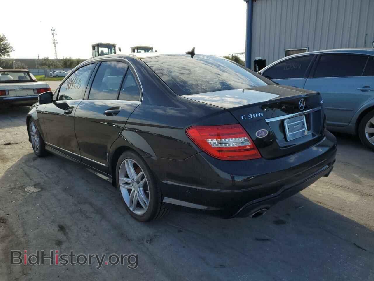 2012 MERCEDES-BENZ C-CLASS - VIN: WDDGF8BB0CR200134 - Фото 3