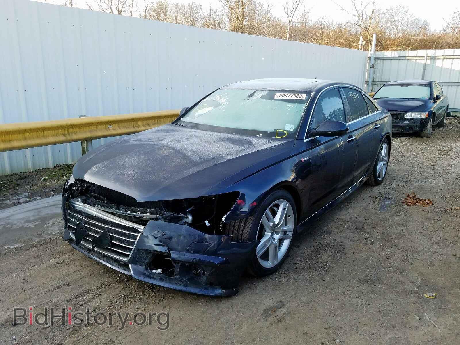 2016 AUDI A6 - VIN: WAUFGAFC9GN108804 - Фото 2
