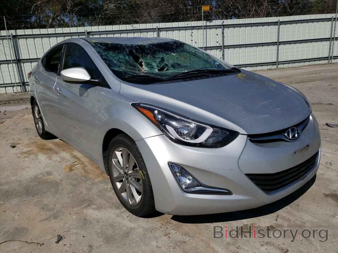 Photo 5NPDH4AE9GH719983 - HYUNDAI ELANTRA 2016