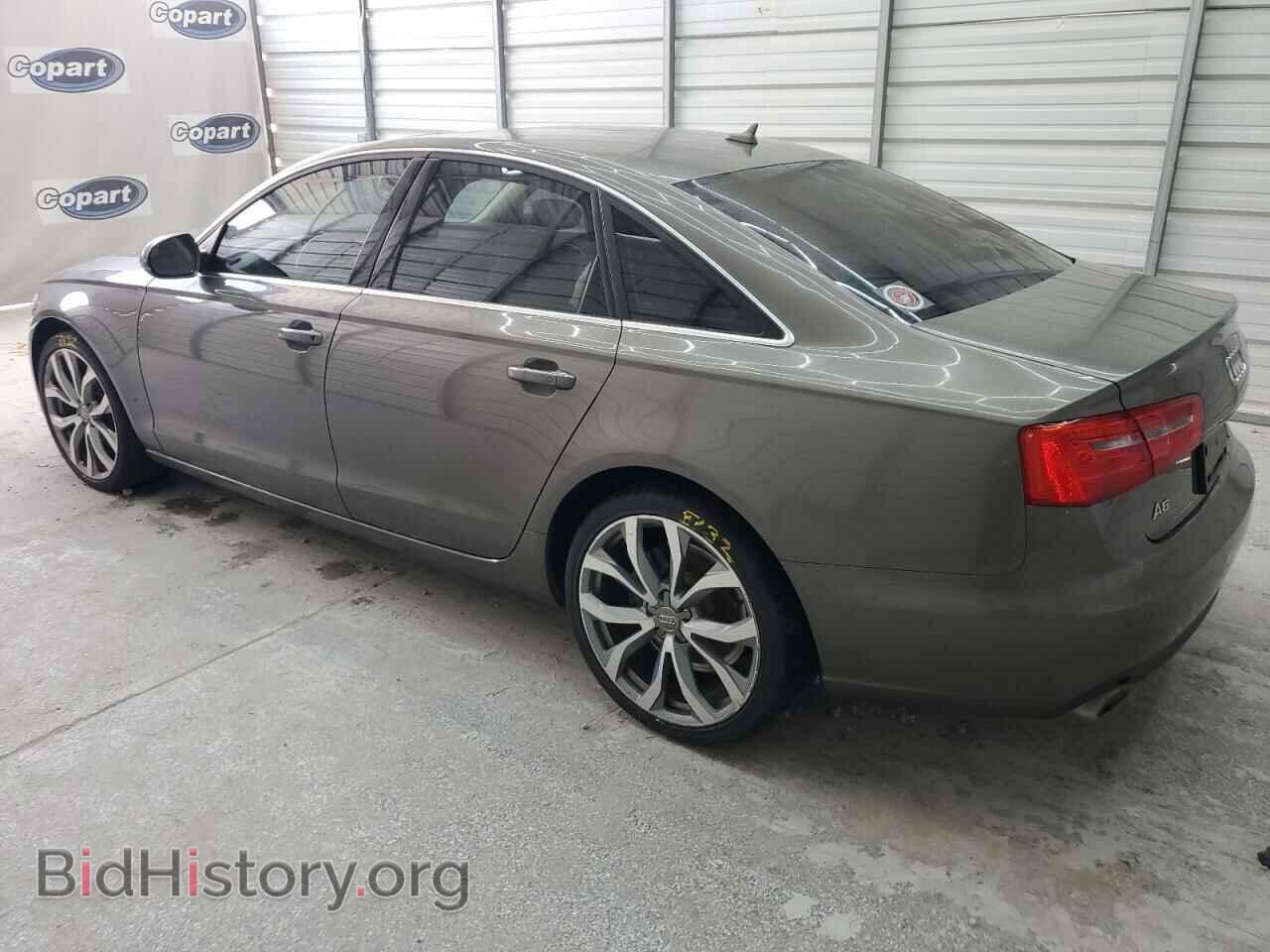 2013 AUDI A6 - VIN: WAUGFAFC6DN116796 - Фото 2