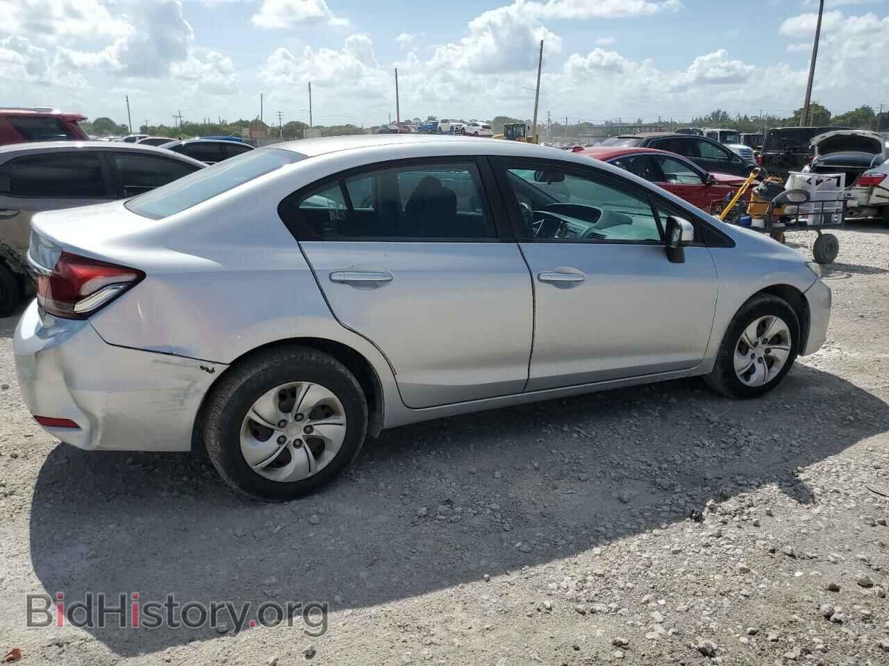 2015 HONDA CIVIC - VIN: 19XFB2F56FE021776 - Фото 3
