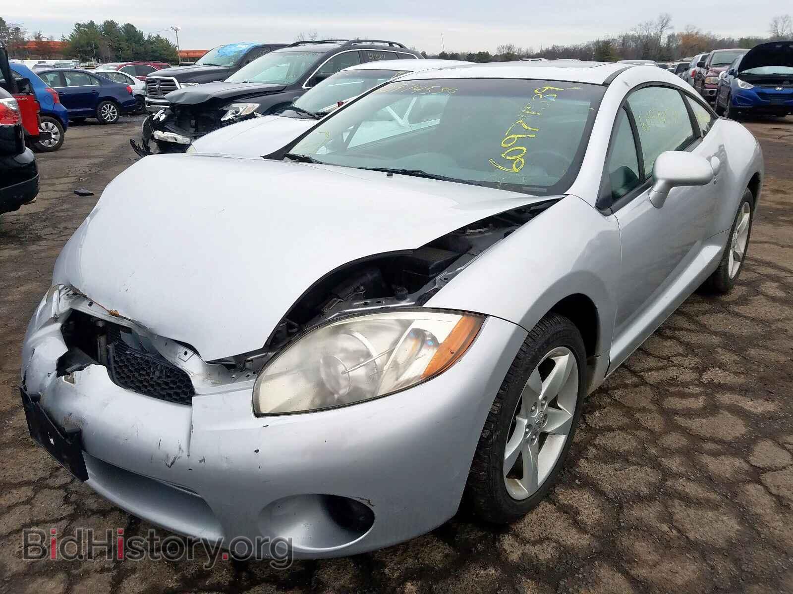 2007 MITSUBISHI ECLIPSE - VIN: 4A3AK24F37E040589 - Фото 2
