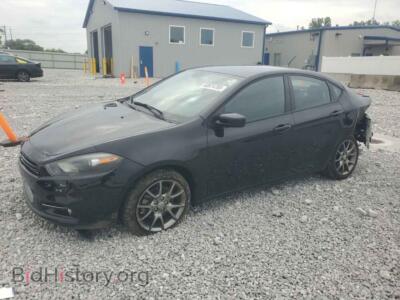 2014 Dodge DART SXT, black — VIN 1C3CDFBB6ED692711, Copart