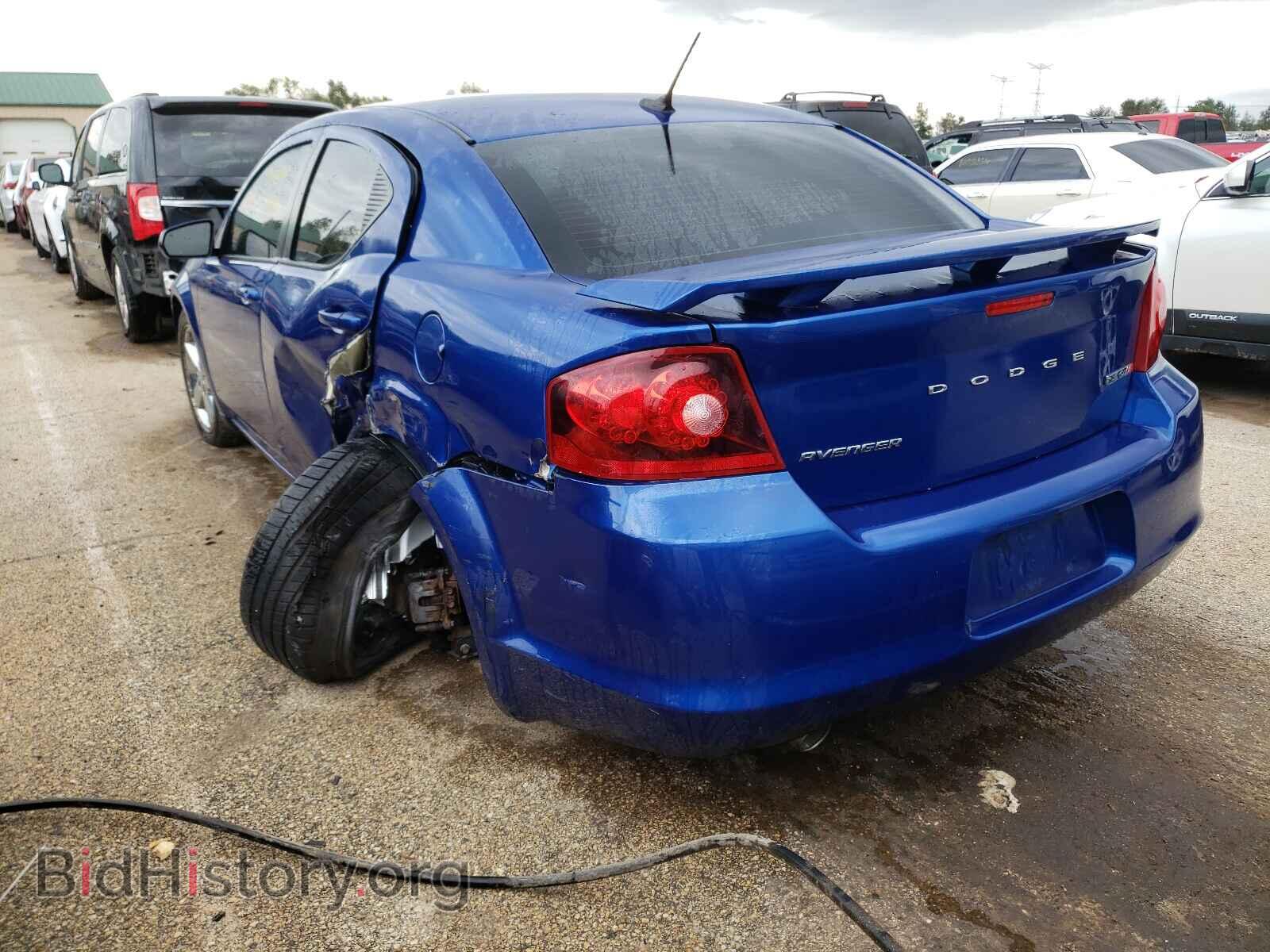 2013 DODGE AVENGER - VIN: 1C3CDZCG2DN655076 - Фото 3