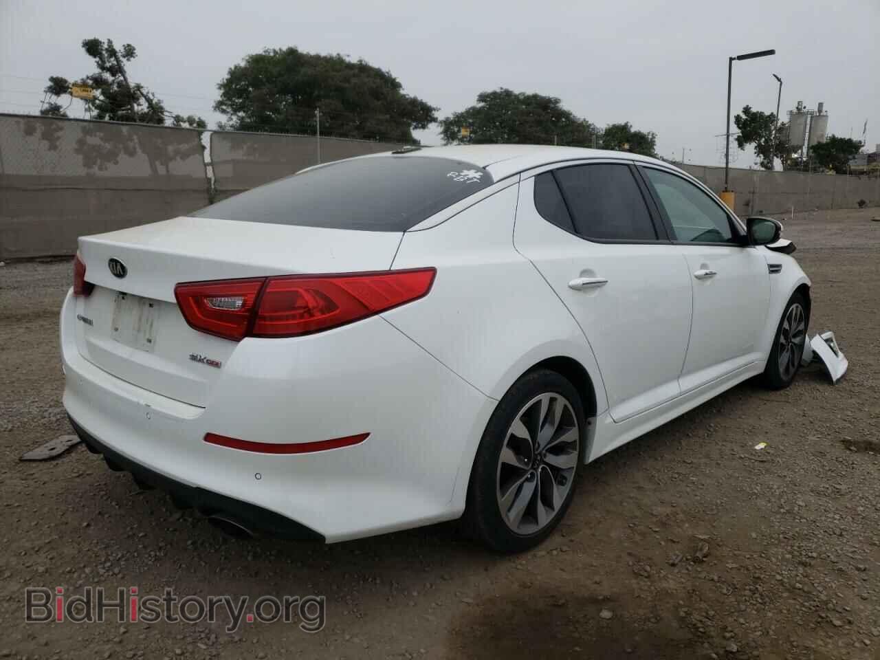 2015 KIA OPTIMA - VIN: 5XXGR4A75FG495231 - Photo 4