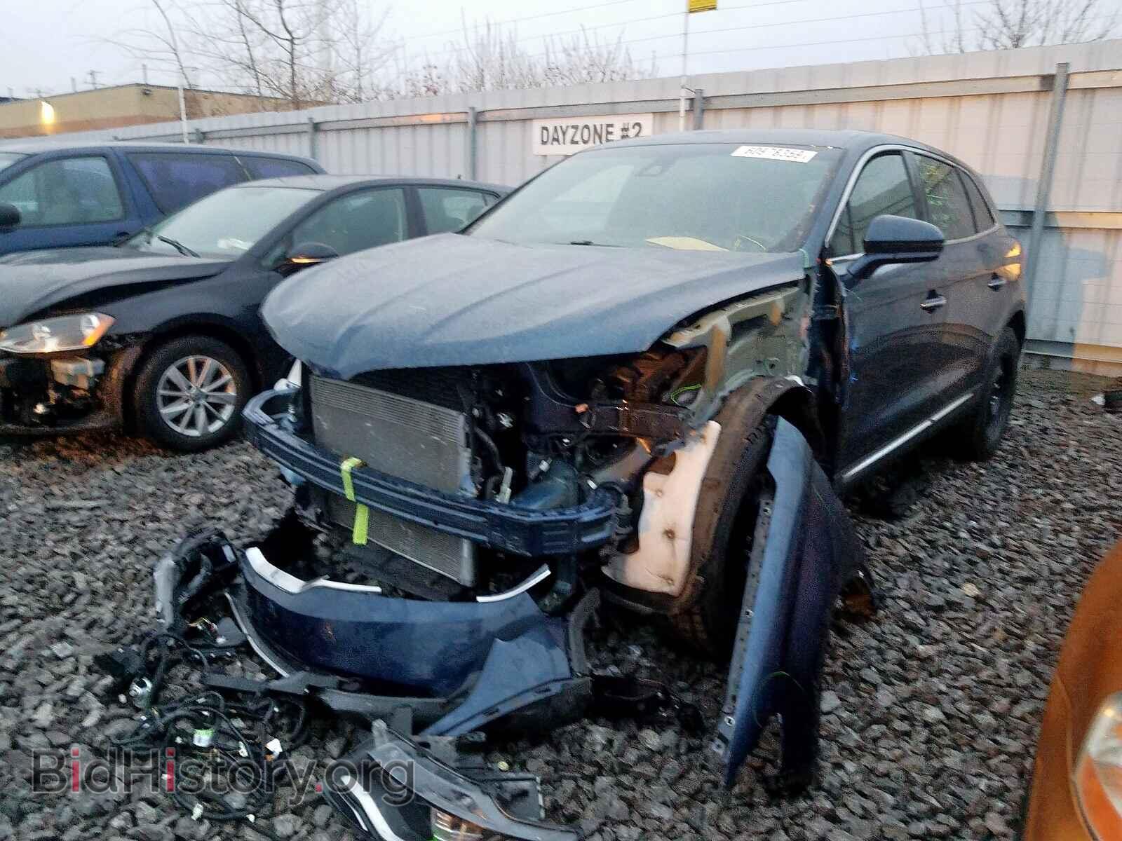 2017 LINCOLN MKX SELECT - VIN: 2LMPJ8KR5HBL22116 - Фото 2