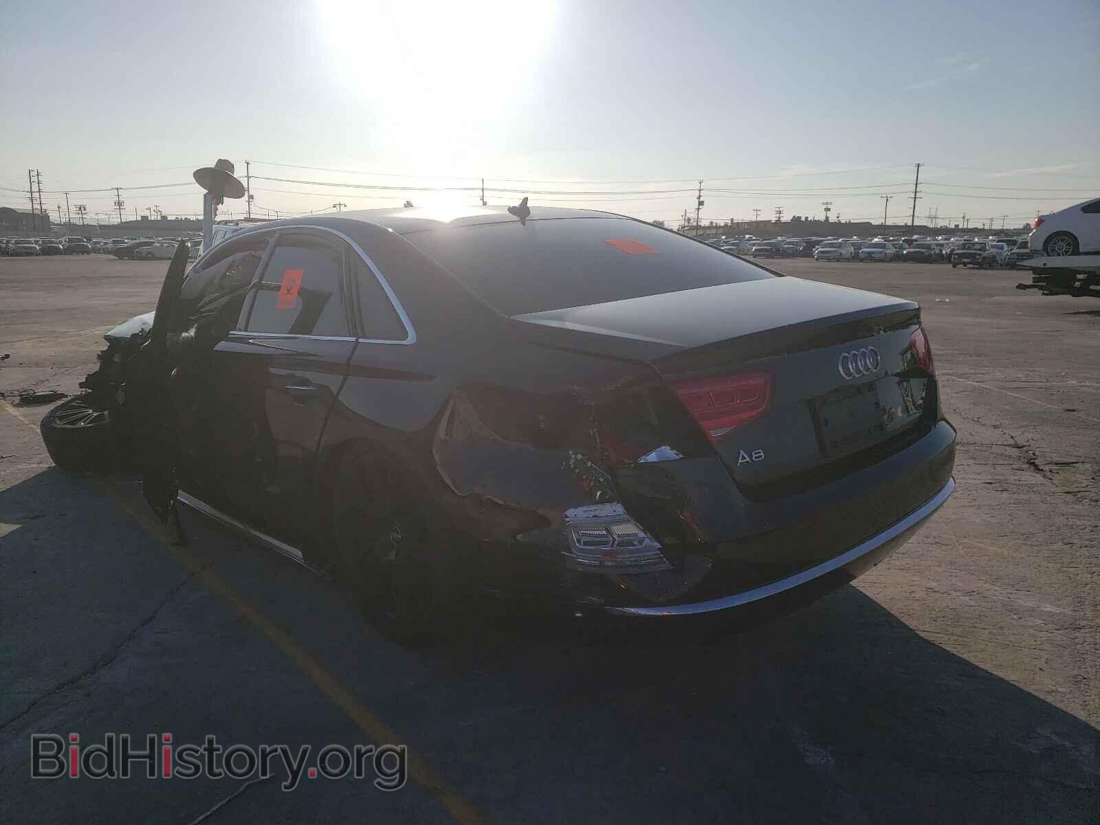 2014 AUDI A8 - VIN: WAUAGAFD8EN008080 - Фото 3