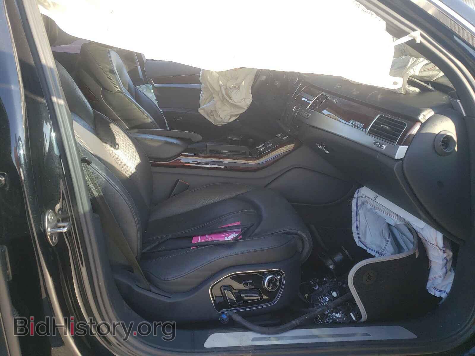 2014 AUDI A8 - VIN: WAUAGAFD8EN008080 - Фото 5