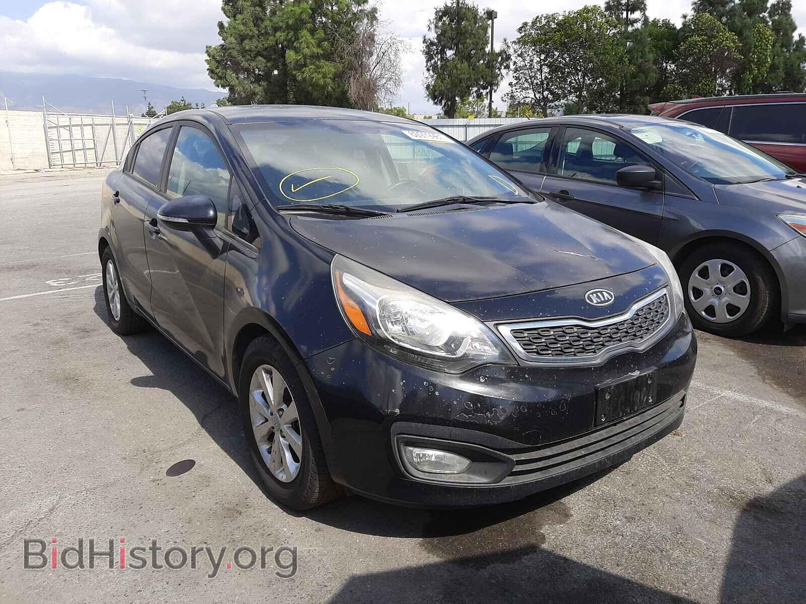 Фотография KNADN4A33C6044253 - KIA RIO 2012