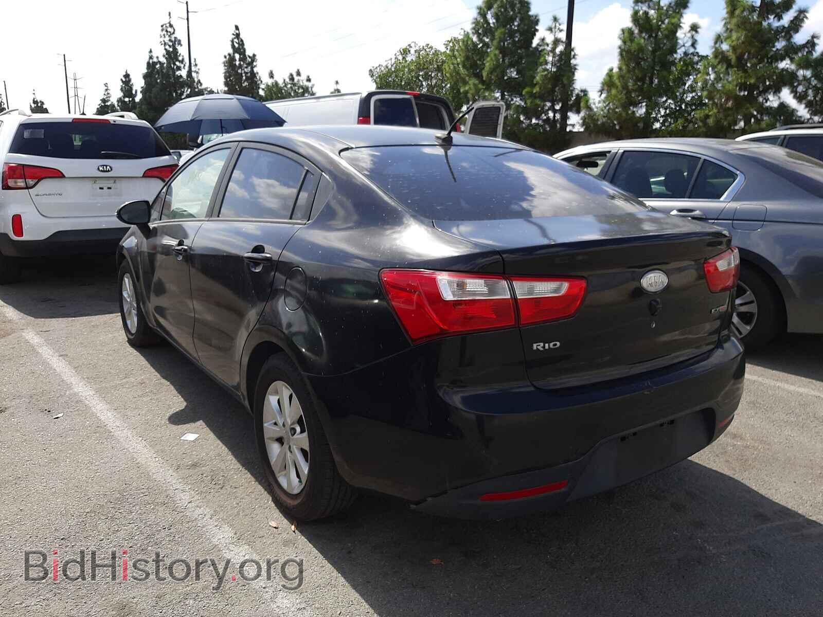 2012 KIA RIO - VIN: KNADN4A33C6044253 - Фото 3