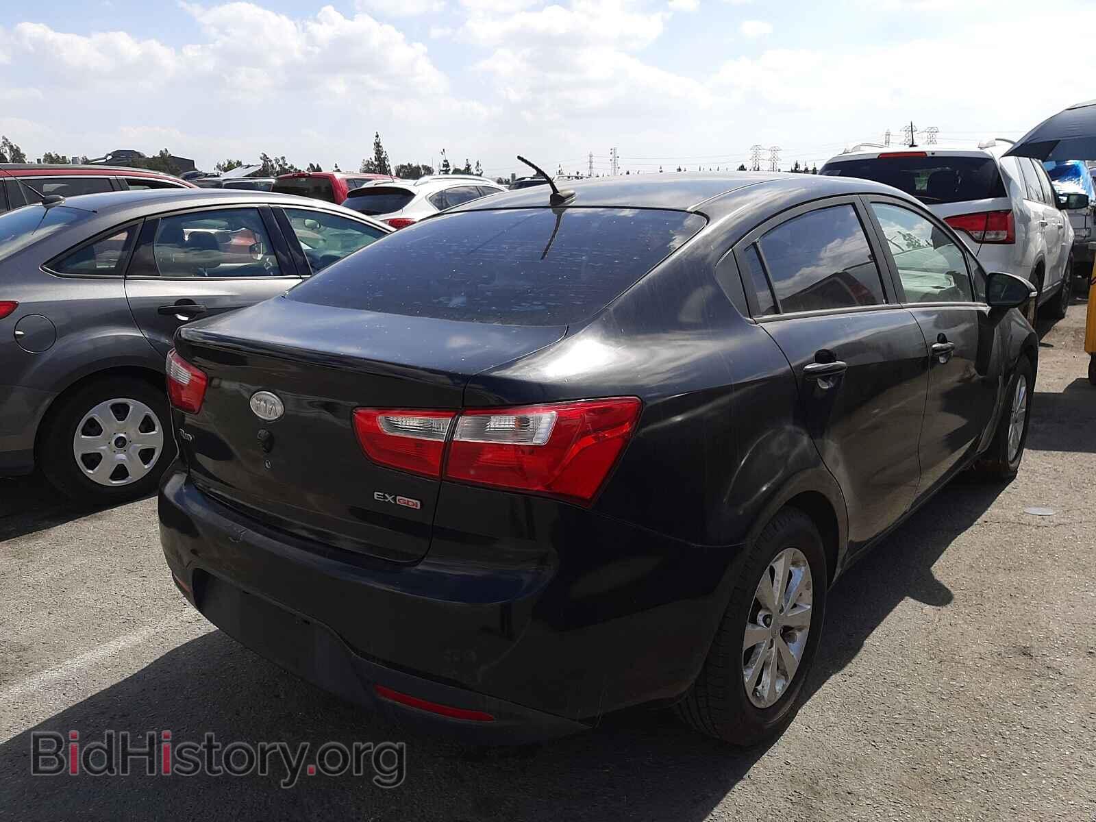 2012 KIA RIO - VIN: KNADN4A33C6044253 - Фото 4