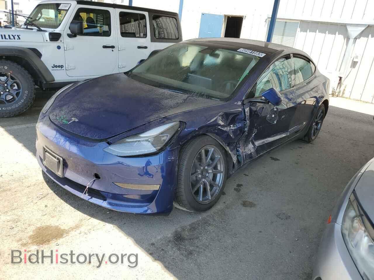 Photo 5YJ3E1EA2NF369117 - TESLA MODEL 3 2022
