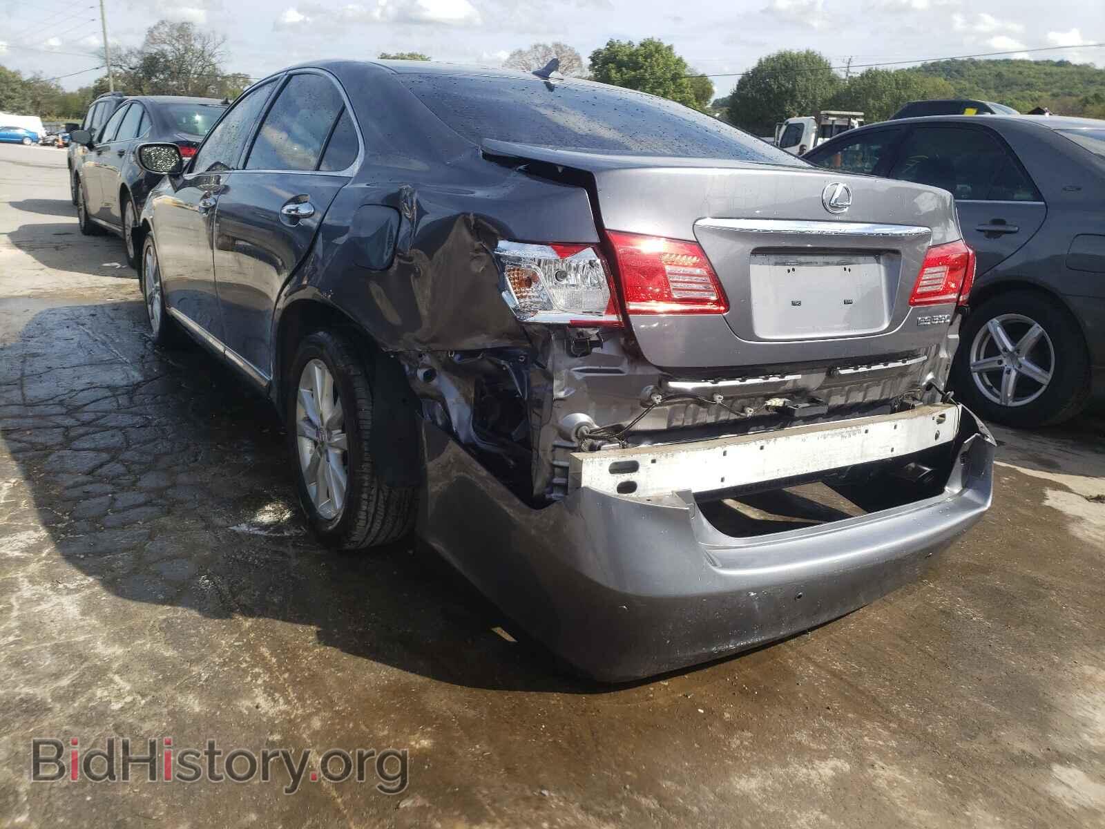 2012 LEXUS ES350 - VIN: JTHBK1EG6C2509242 - Фото 3