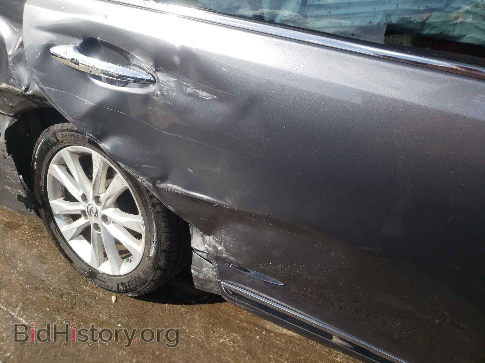 2012 LEXUS ES350 - VIN: JTHBK1EG6C2509242 - Фото 9