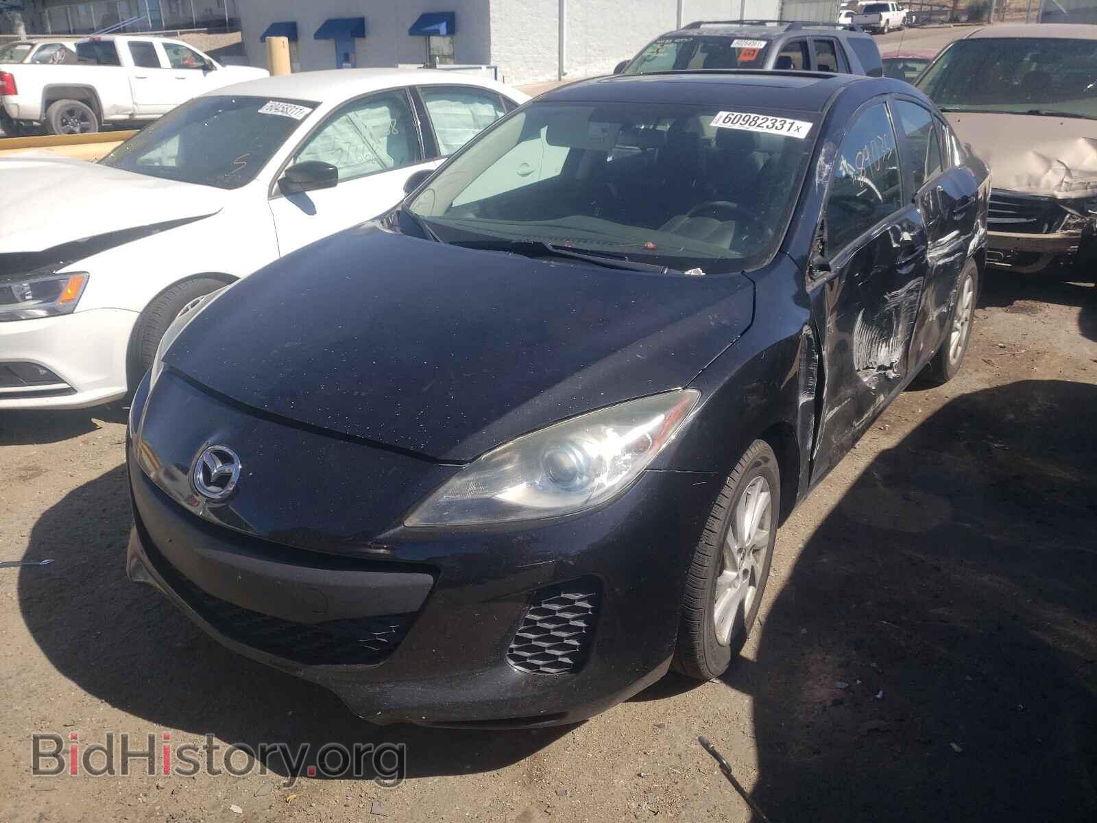 2012 MAZDA 3 - VIN: JM1BL1W71C1607646 - Фото 2