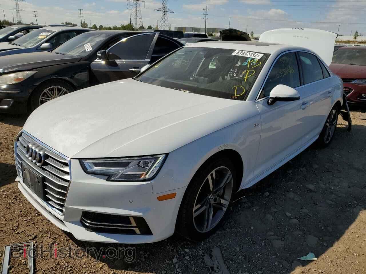 2018 AUDI A4 - VIN: WAUENAF45JA017411 - Фото 2