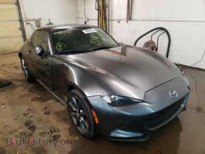 2017 Mazda MX5 MX-5 Miata, серый — VIN JM1NDAM71H0101924, Copart