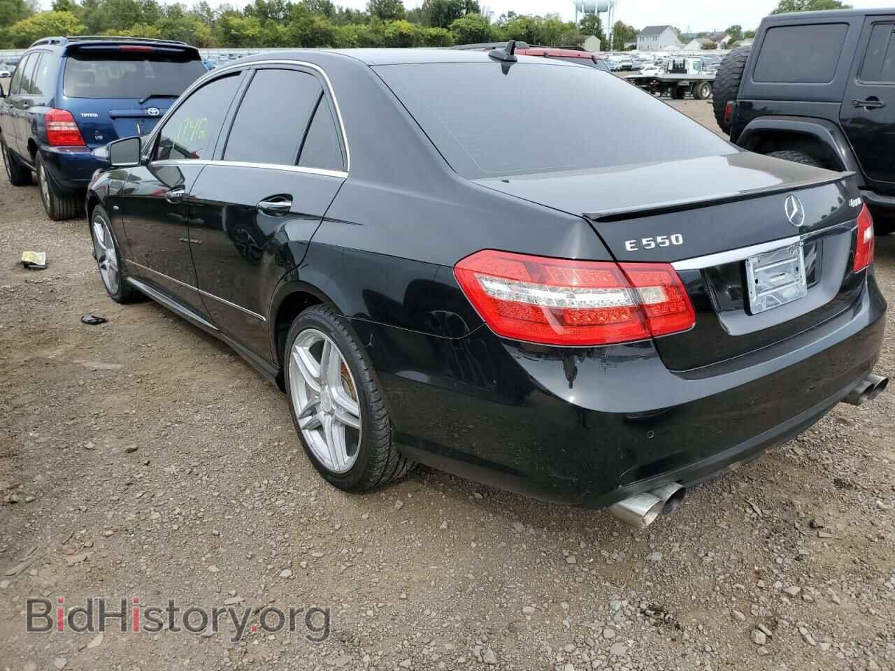 2012 MERCEDES-BENZ E-CLASS - VIN: WDDHF9BBXCA610707 - Фото 3