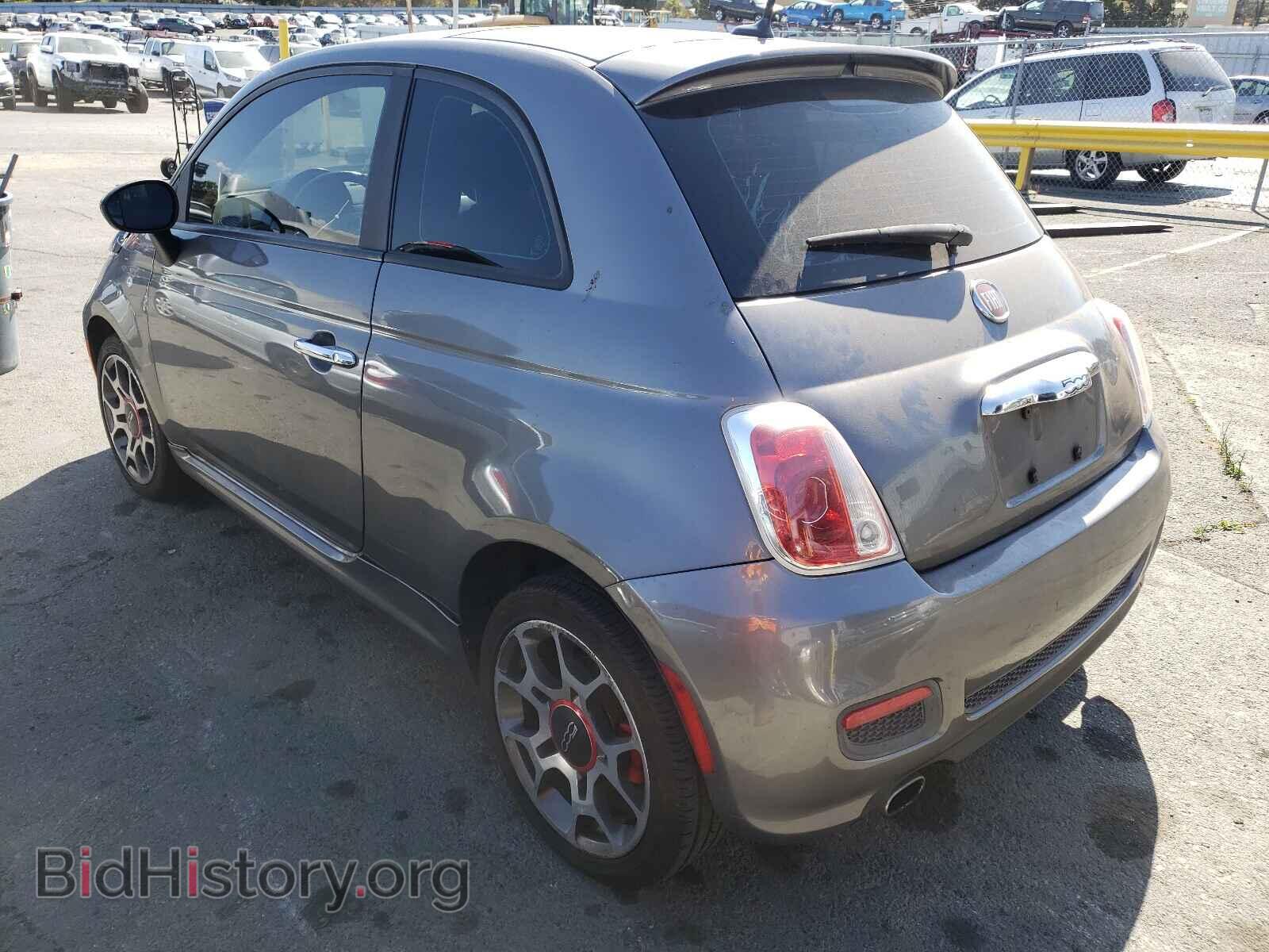 2012 FIAT 500 - VIN: 3C3CFFBR8CT115287 - Фото 3