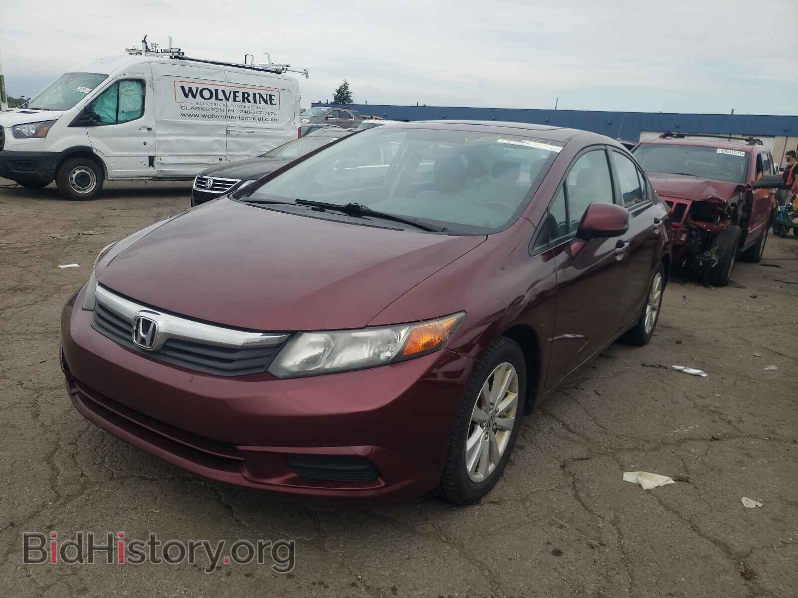 2012 HONDA CIVIC - VIN: 19XFB2F93CE000530 - Фото 2