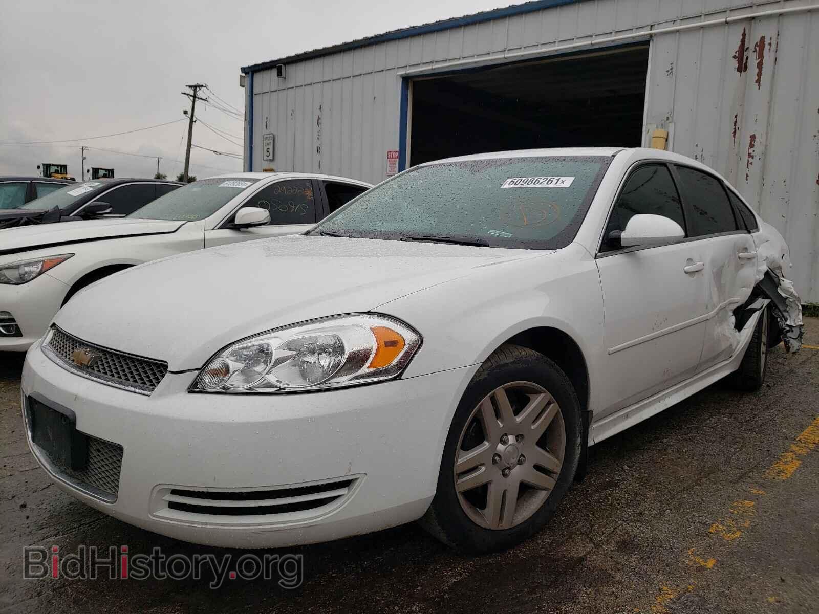 2015 CHEVROLET IMPALA - VIN: 2G1WB5E32F1154378 - Фото 2