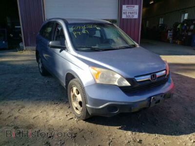 2007 Honda CRV CR-V LX, blue — VIN JHLRE38337C049505, Copart